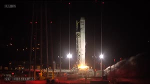 Launch of the Northrop Grumman CRS-14 Antares Rocket